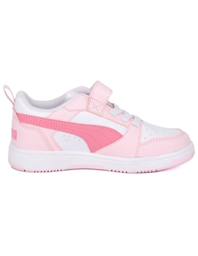 Tenis Puma Para Niña Rebound V6 Lo Ac Ps