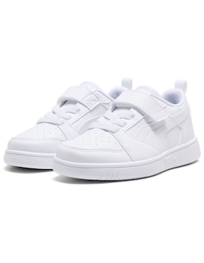 Tenis para niña Rebound V6 Lo Ac+ Ps