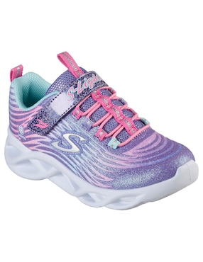 Tenis Skechers Para Niña Twisty Brights