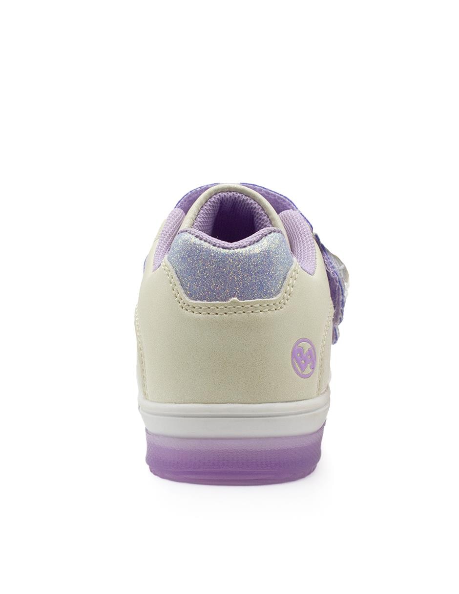 Tenis luz led para niña 4
