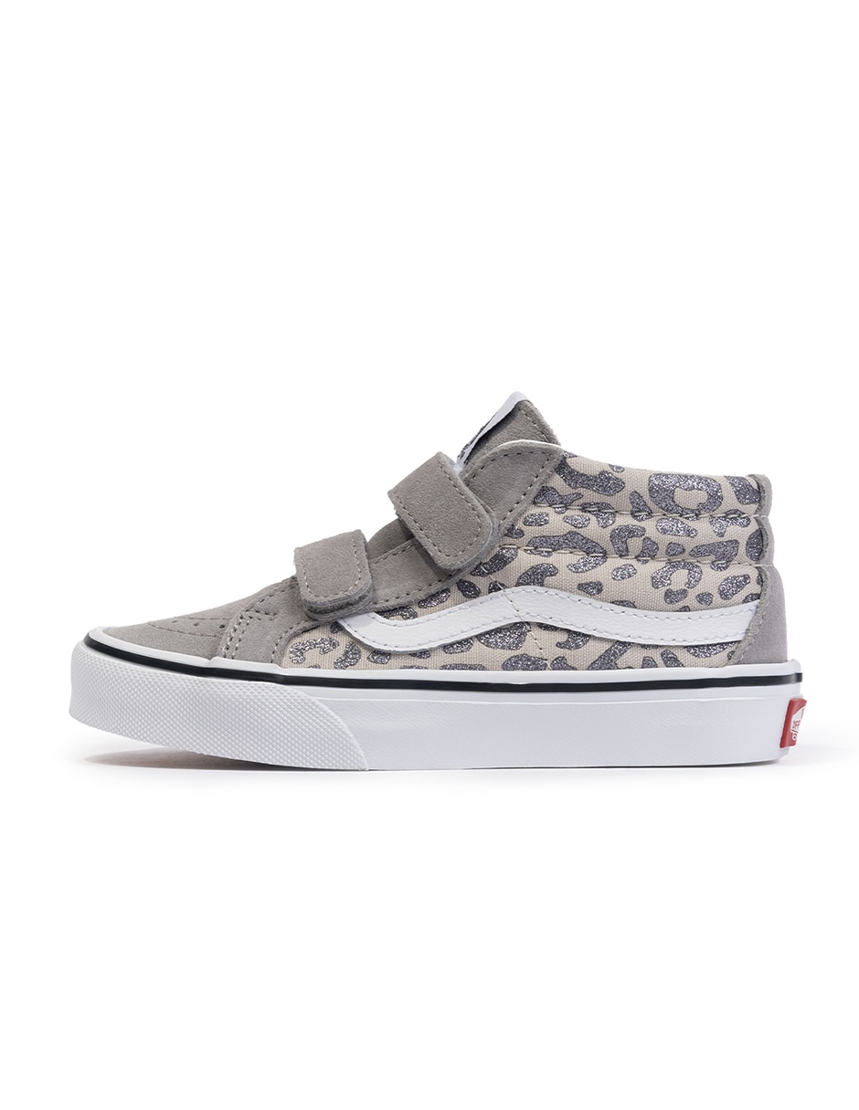 Tenis para niña Sk8-Mid Leopard V