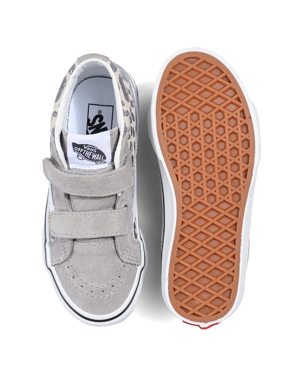 Tenis para niña Sk8-Mid Leopard V 3