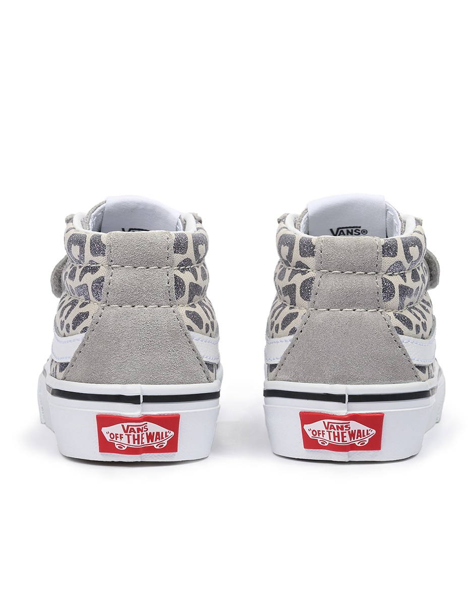 Tenis para niña Sk8-Mid Leopard V 4
