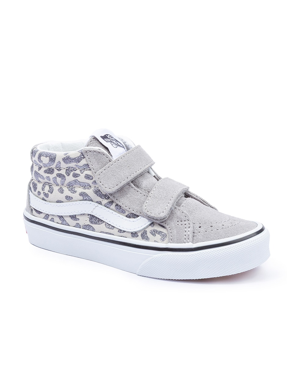 Tenis para niña Sk8-Mid Leopard V 6